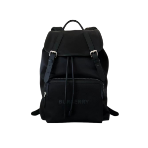 BURBERRY博柏利 大号棉质帆布军旅背包