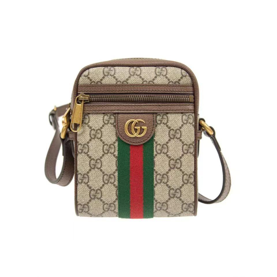 Gucci 古驰 Ophidia系列  老花邮差包