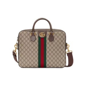 Gucci 古驰  Ophidia系列 老花公文包