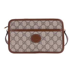 Gucci 古驰 复古老花 情侣款盒子包