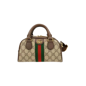 GUCCI 古驰  Ophidia  做旧双G徽标 斜挎手提保龄球包