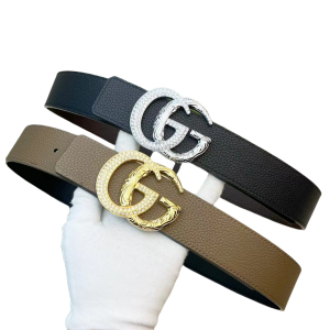 Gucci 古驰 3.8cm 双面可用平滑扣