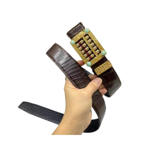 Stefano Ricci 史蒂芬劳.尼治 3.8cm 平滑扣