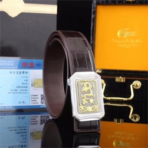 银镶玉 3.8cm 鳄鱼肚皮 平滑扣