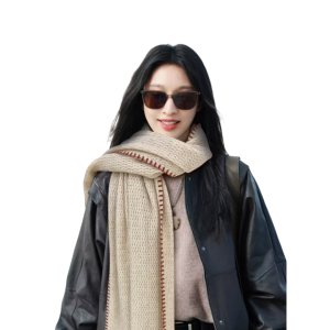 Loro Piana 镂空针织羊绒围巾