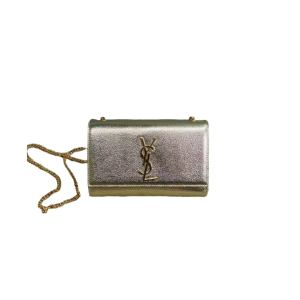 Yves Saint Laurent圣罗兰  KATE钻石纹金闪闪 单肩斜挎包