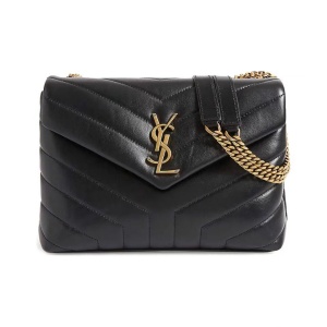Yves Saint Laurent圣罗兰  衔缝皮革 单肩斜挎包