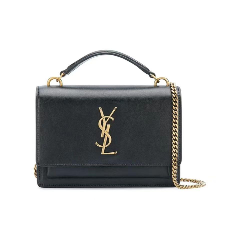 Yves Saint Laurent圣罗兰 SUNSET 牛皮单肩斜挎包