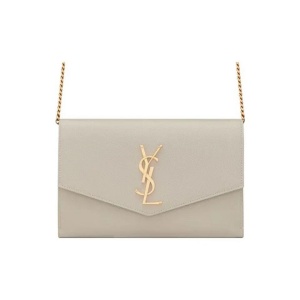 Yves Saint Laurent圣罗兰 粒面牛皮革 单肩斜挎信封包