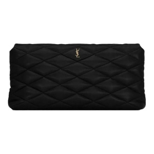 Yves Saint Laurent圣罗兰 SADE puffer 进口小羊皮 信封手拿包