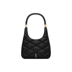 Yves Saint Laurent圣罗兰 YSL Sade系列 羊皮HOBO手拿晚宴包