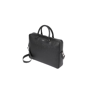 BURBERRY博柏利 粒纹牛皮 手提公文包