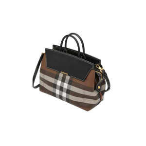 BURBERRY博柏利  Catherine 经典格纹单肩斜挎手提包