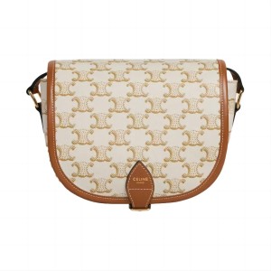 Celine 赛琳 CANVAS FOLCO马鞍包