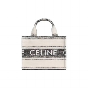 Celine 赛琳 CABAS THAIS小号牛皮印花织物手袋