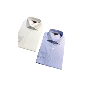 ZEGNA 杰尼亚  商务休闲提花格长袖衬衫