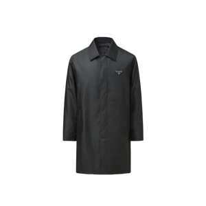 PRADA 普拉达 翻领休闲中长款风衣