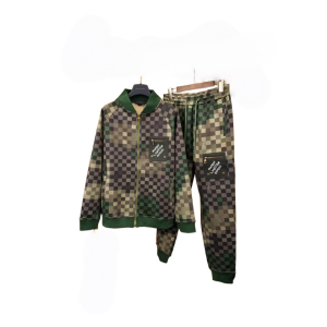 LOUIS VUITT0N 路易威登  24s新品提花面料男女同款套装