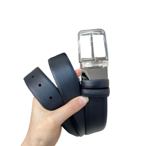 ZEGNA 杰尼亚 3.5cm  小牛皮 针扣