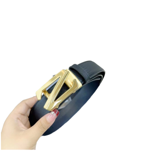 ZEGNA 杰尼亚 3.5cm 小牛皮自动扣