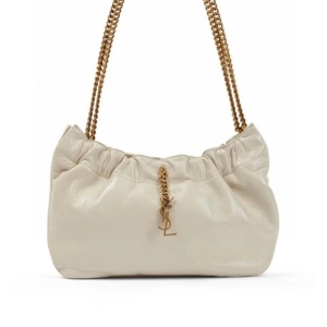 Yves Saint Laurent圣罗兰 圣罗兰  Mini leather shoulder bag云朵型腋下包