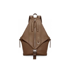 LOEWE 罗意威  牛皮革 变形双肩背包