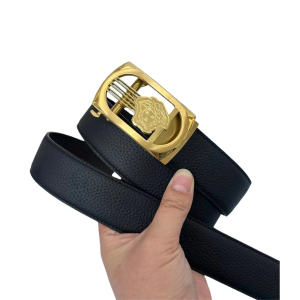 VERSACE 范思哲 3.5cm 百搭荔枝纹自动扣