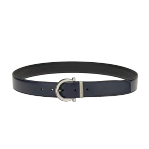 FERRAGAMO 菲拉格慕 3.5CM 牛皮革双面可用 针扣