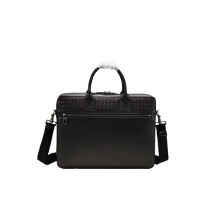 BOTTEGA VENETA 葆蝶家 海外原单 打蜡胎牛皮公文包