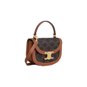 Celine 赛琳  Besace Triomphe 凯旋门大锁扣 牛皮革 单肩斜挎手提包