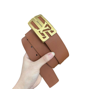 LOUIS VUITT0N 路易威登 4cm 荔枝纹双面平滑扣