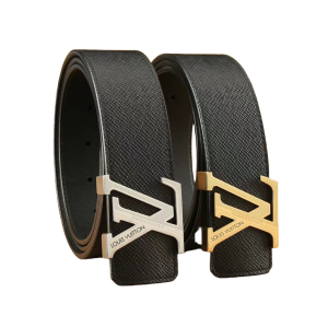 LOUIS VUITT0N 路易威登 4cm 十字纹平滑扣