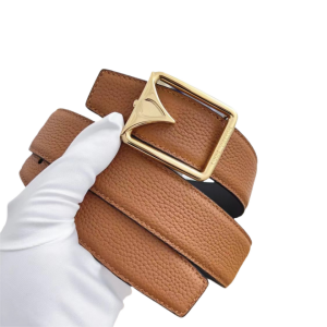 LOUIS VUITT0N 路易威登  粒面牛皮革  35mm  平滑扣