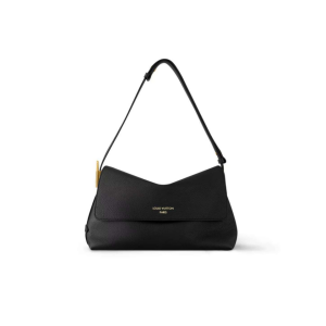 LOUIS VUITT0N  Key messenger 复古做旧五金 小牛皮 单肩手提腋下包