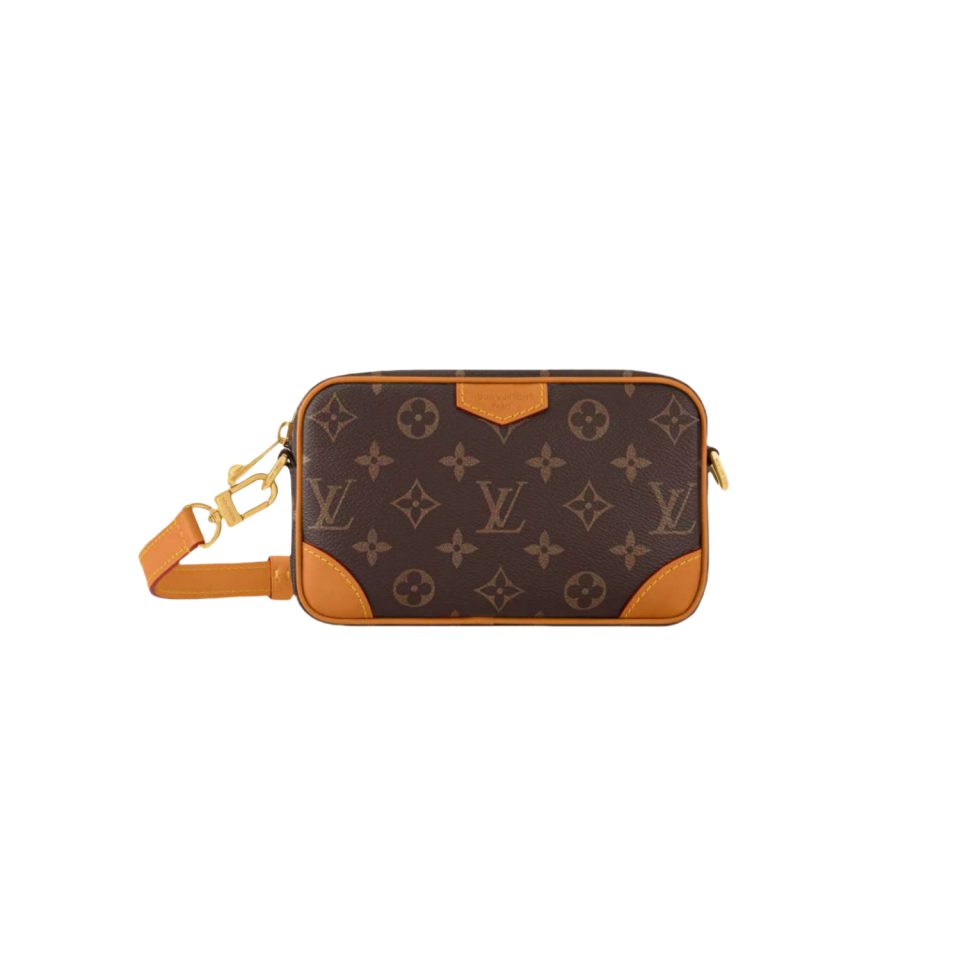 LOUIS VUITT0N 路易威登 经典徽标Logo 男款单肩斜挎包