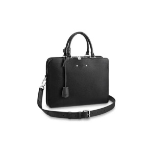 LOUIS VUITT0N 路易威登 ARMAND通勤 小牛皮单肩斜挎手提公文包