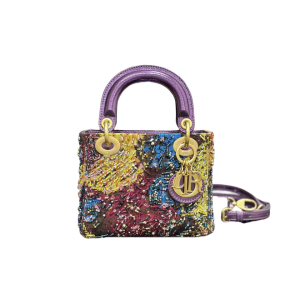 DIOR 迪奥  Lady Dior 三格刺绣艺术限量珠