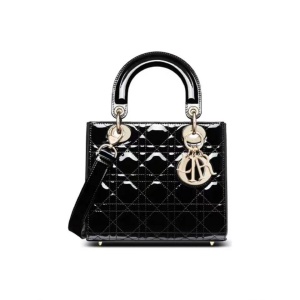 DIOR 迪奥 四格漆皮 戴妃包