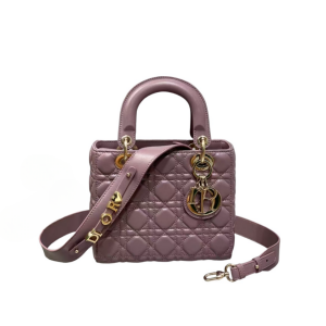 DIOR 迪奥 四格藤格纹 羊皮革 戴妃包