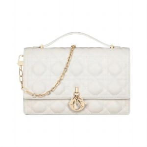 DIOR 迪奥  中号珍珠链条手拿包