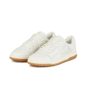 Gucci 古驰 织物皮革  男女同款运动休闲鞋