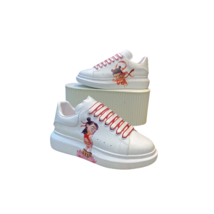 Alexander McQueen 亚历山大麦昆  爆款 手绘哪吒 男女同款