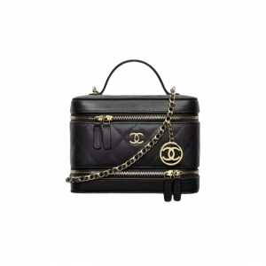 CHANEL 香奈儿  25A 小牛皮 化妆包