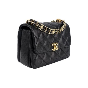 CHANEL 香奈儿 22k 限量款荔枝牛皮方胖子