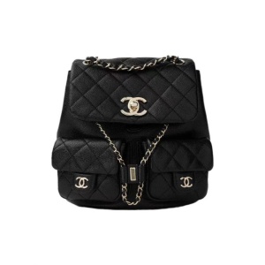 CHANEL 香奈儿 23P 超火爆荔枝皮duma双背包