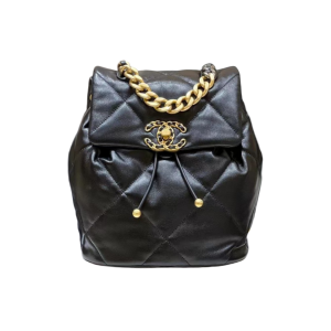 CHANEL 香奈儿 19Bag 24C早春度假系列 羊皮双肩包