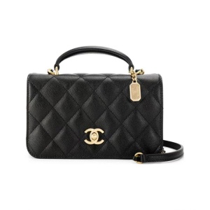 CHANEL 香奈儿 23B 荔枝纹牛皮风琴包