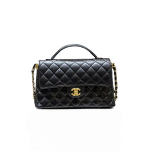 CHANEL 香奈儿  25P 格纹小羊皮 单肩斜挎手提包